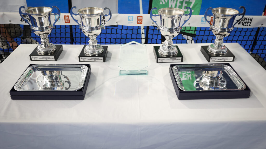 French Championship Trophies padel 2023