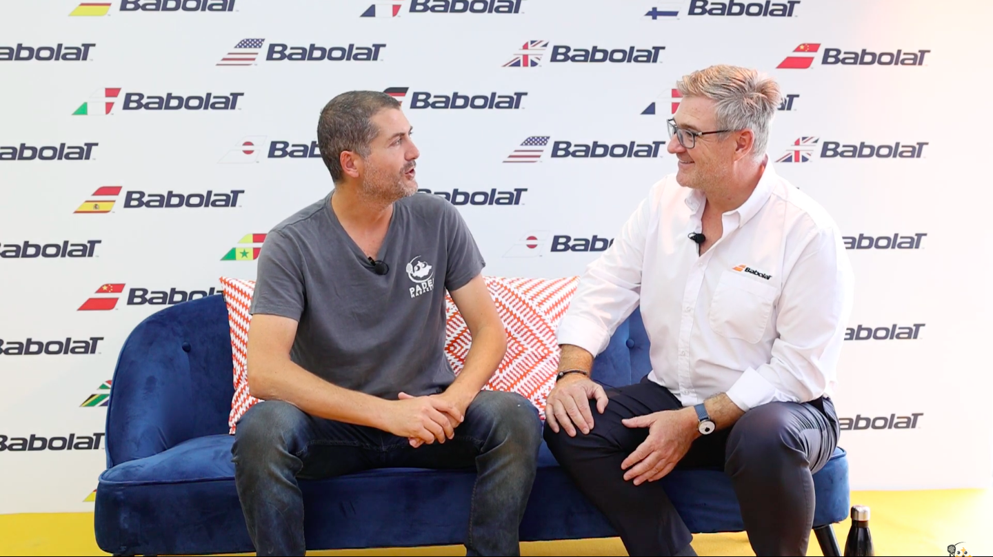 Eric Babolat : ”Marknadens storlek för padel kommer att överträffa tennisens till 2030!"
