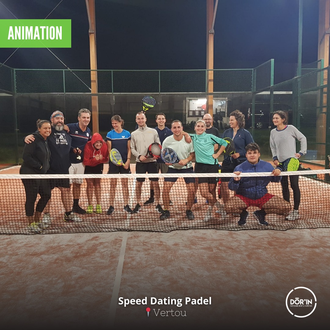 Padel and speed-dating: it matches!