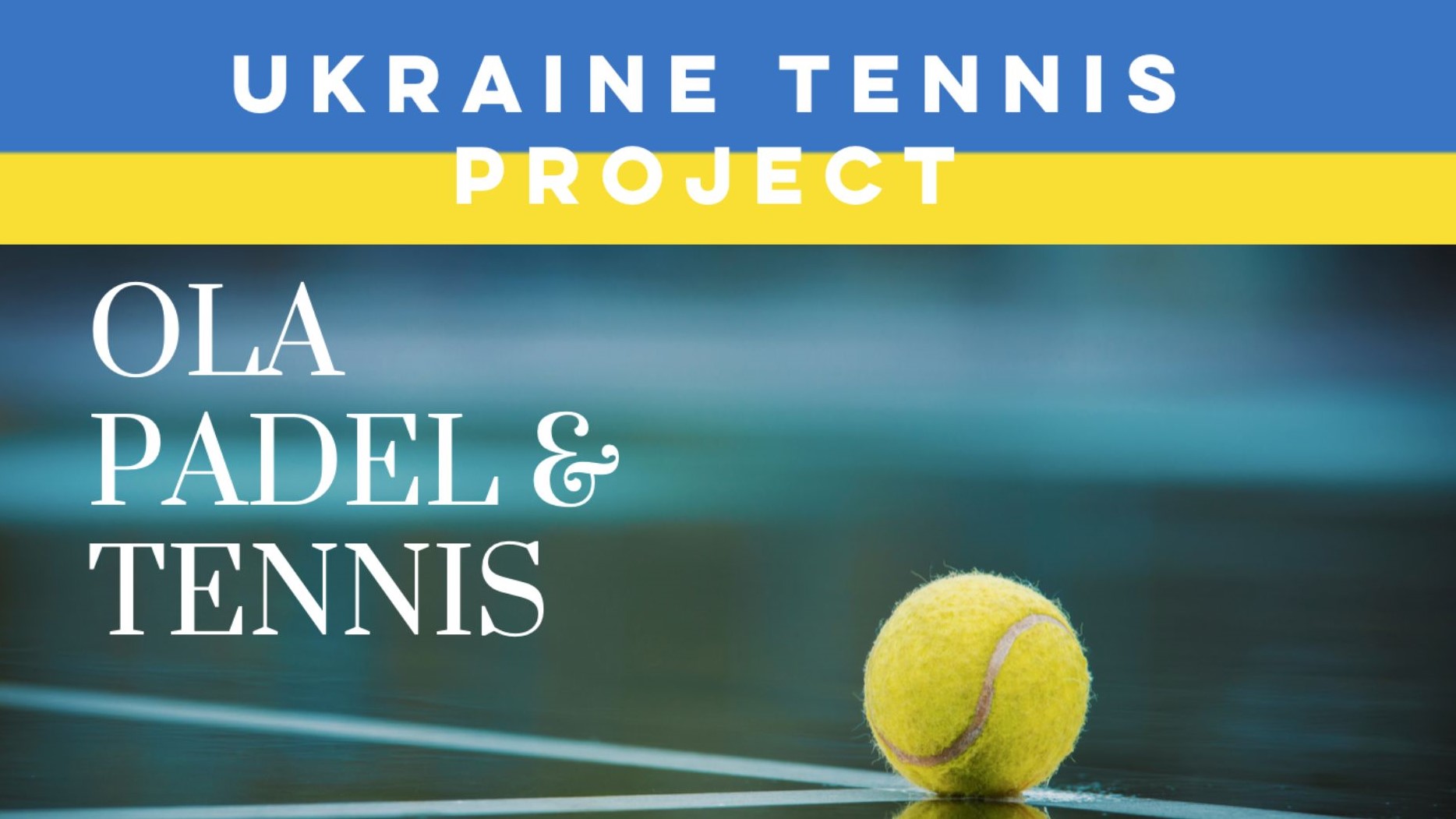A tournament padel to raise funds for Ukraine