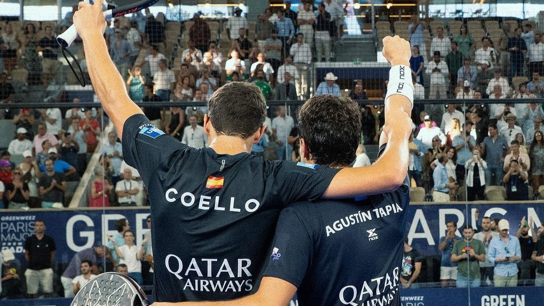 AGUSTIN TAPIA ARTURO COELLO PREMIER PADEL PARIS
