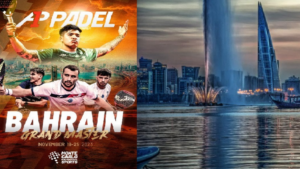 Affiche A1 Padel Bahrain 2023