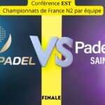 Hem Padel Padel Shot Saint Etienne-konferensen är interklubb