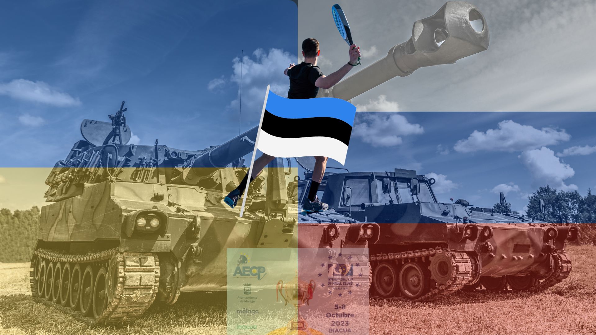 Estònia padel guerre