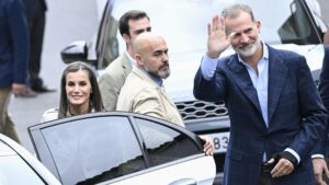 FELIPE VI BLESSURE POIGNET