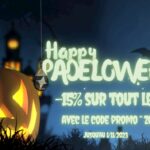 Halloween-tarjouskoodi padel XP