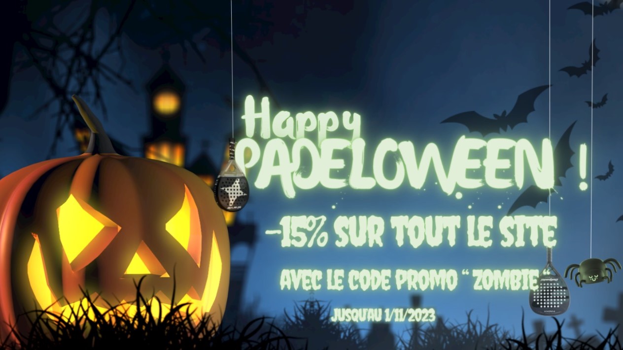 Ein spezieller Halloween-Promocode unter PadelXP!
