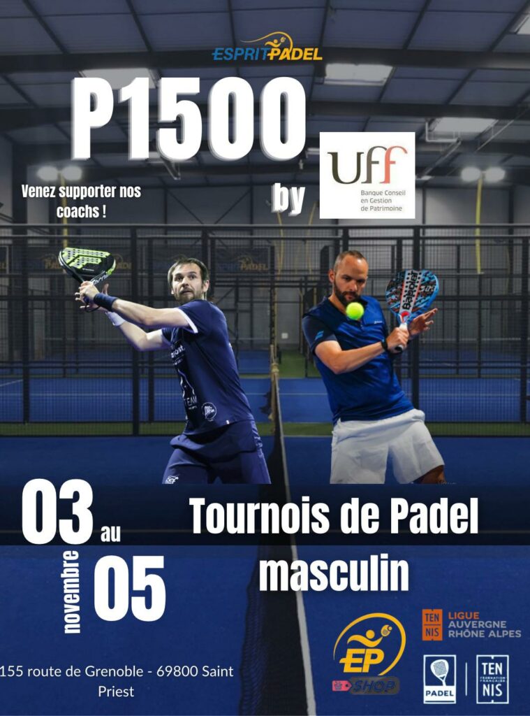 P1500 esprit padel lyon shop