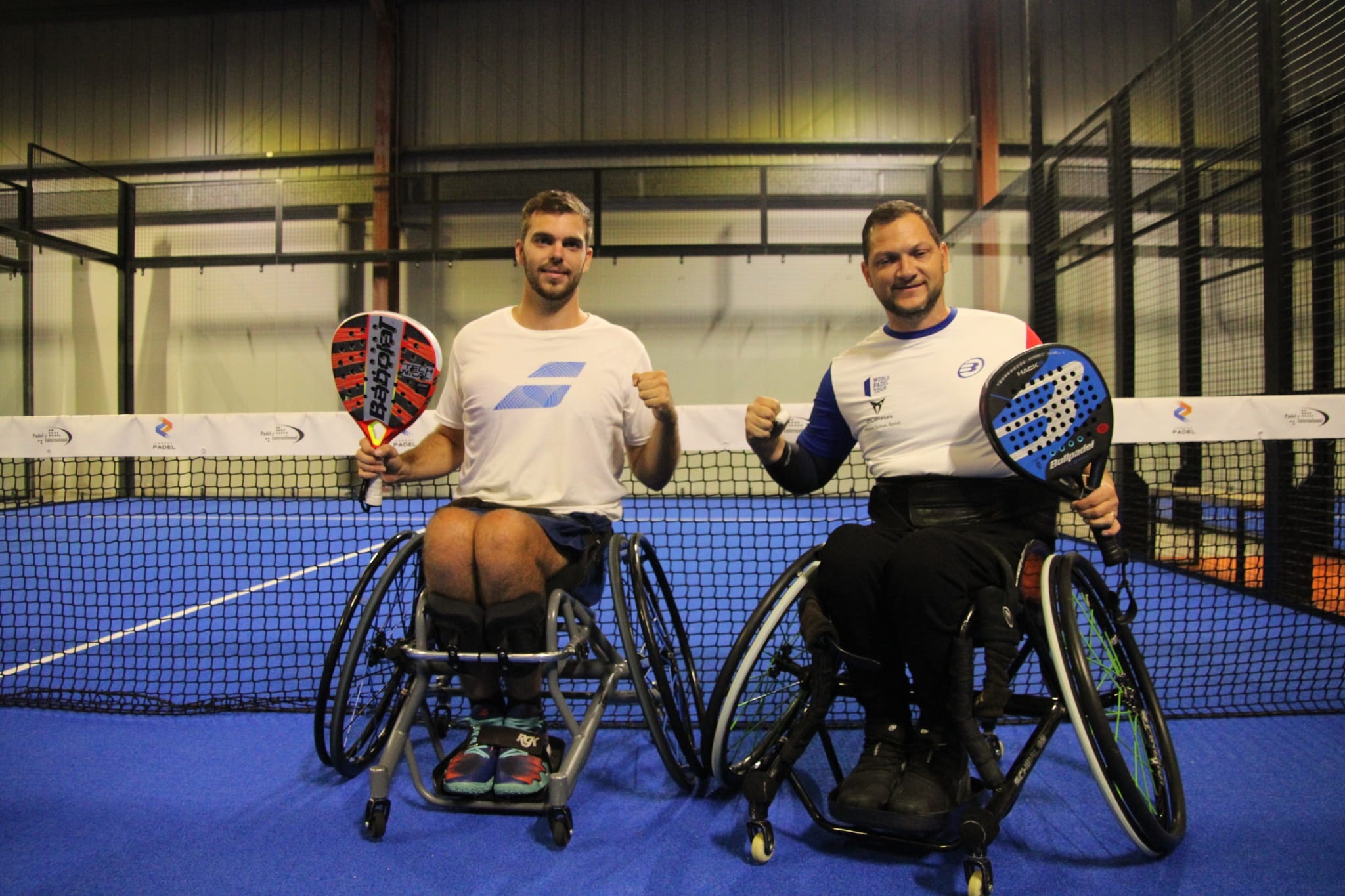 Padel-armchair: Navarro and Husser created the feat in Tarbes