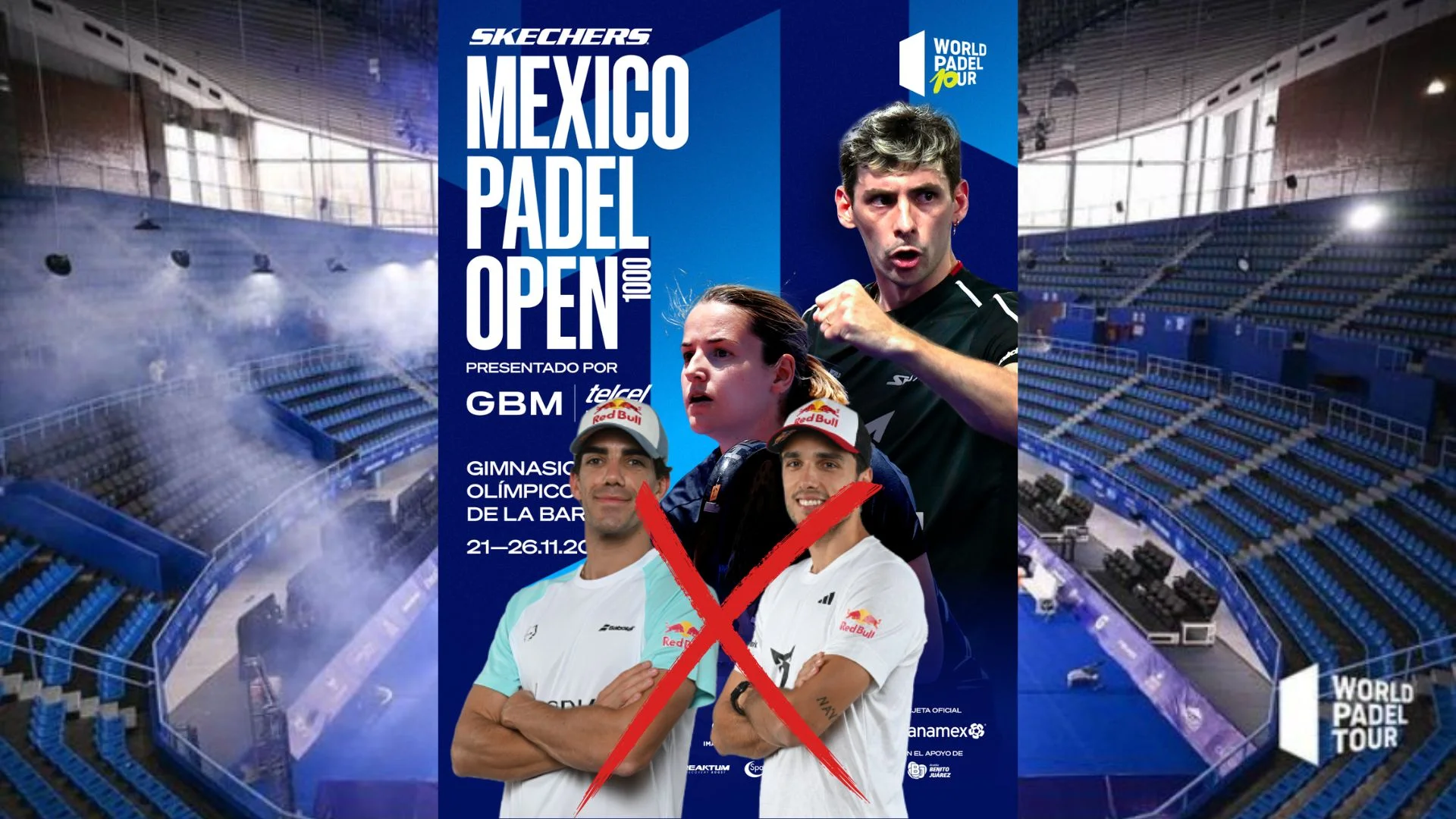 WPT México Open – Juan Lebrón y Ale Galán tiran la toalla