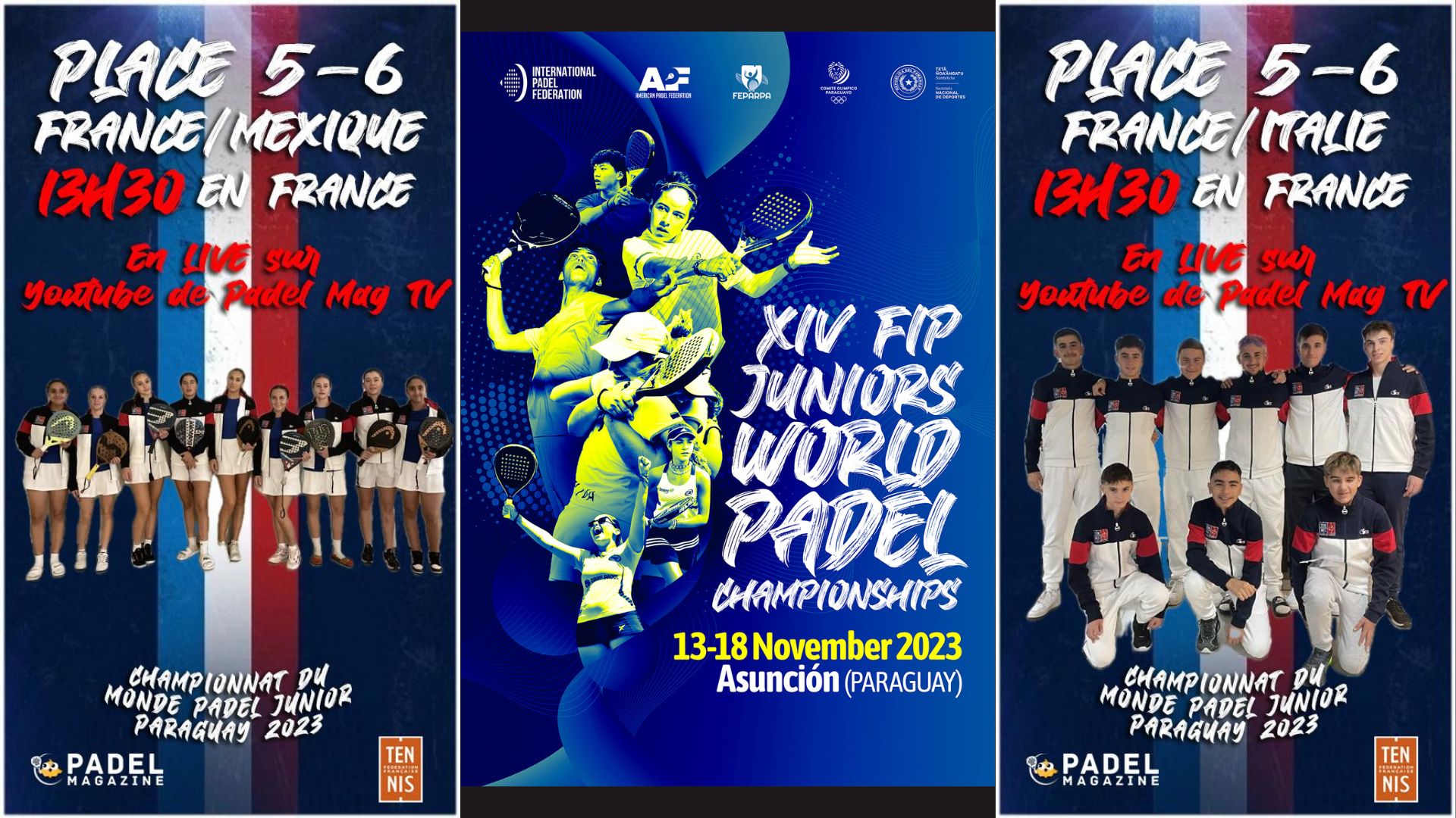 Mundial Junior 2023 – Programa del último día del torneo para los franceses