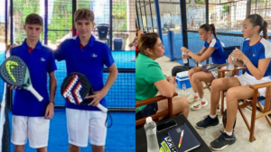 Deux paires françaises en quart open paraguay 2023