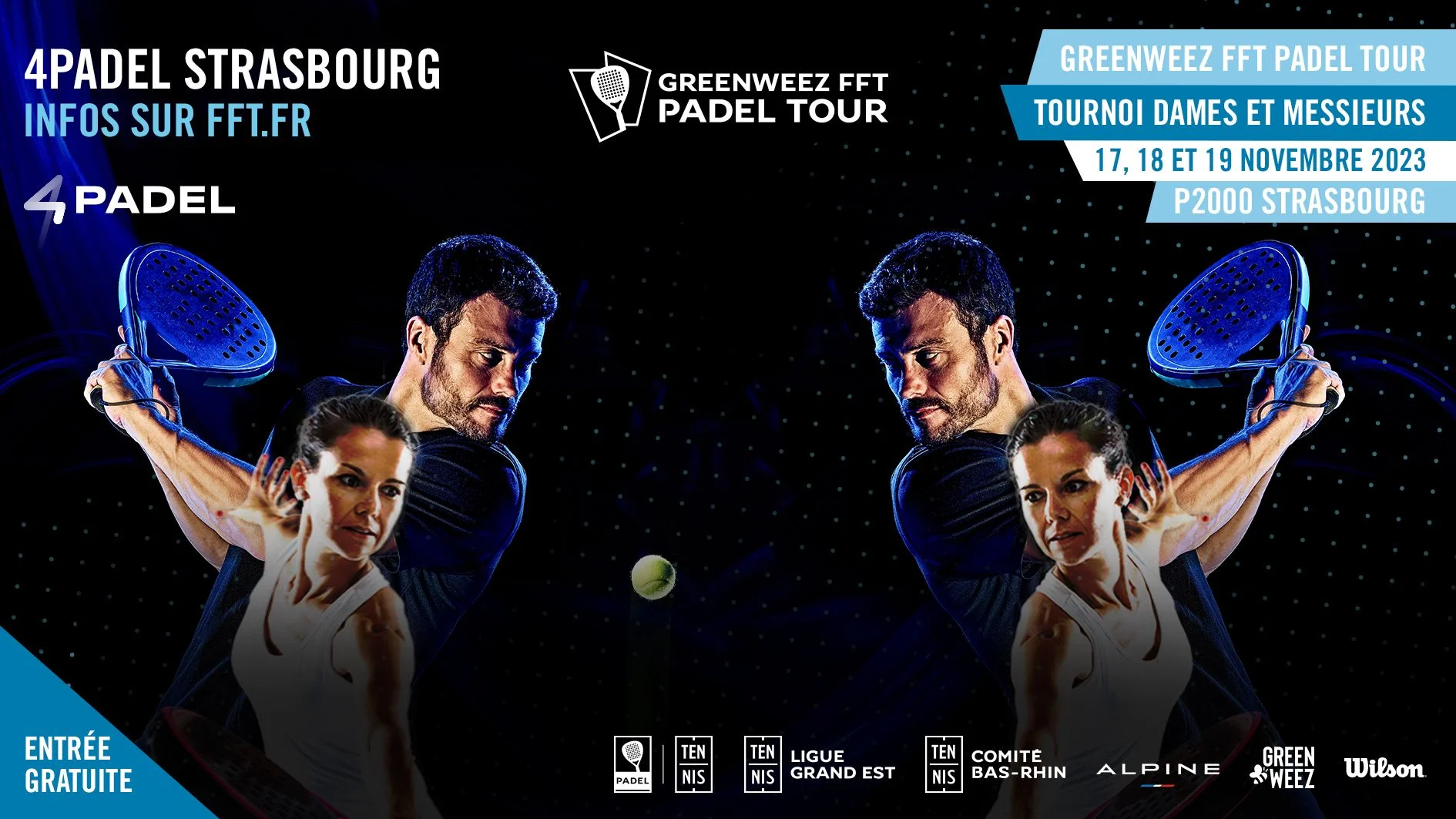 Découvrez les inscrits du P2000 de 4Padel Strasbourg