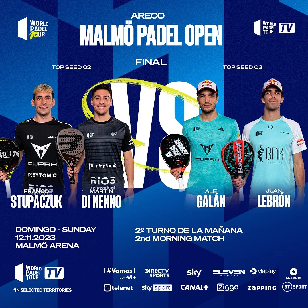 FINALE HOMMES MALMO OPEN