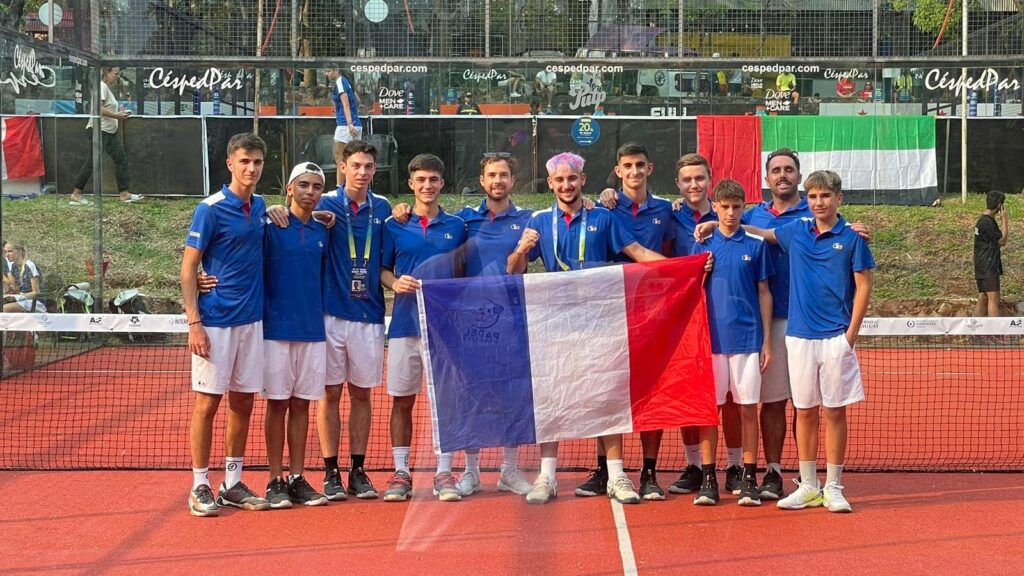 Boys French junior team 2023 Paraguay