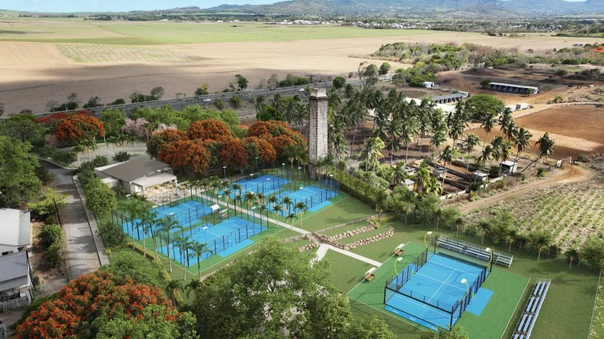 Isla Padel : a new club with 5 tracks in Mauritius!