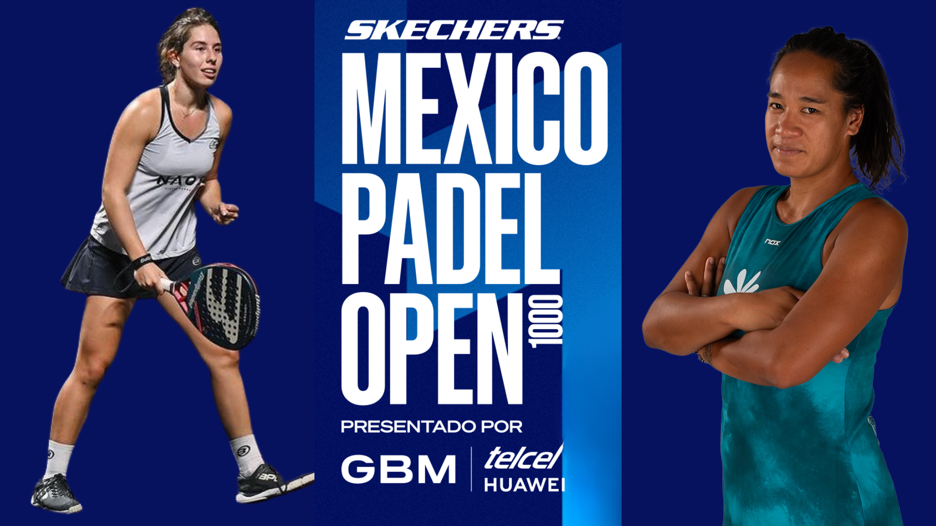 Léa Godallier con Martina Fassio al WPT Mexico Open