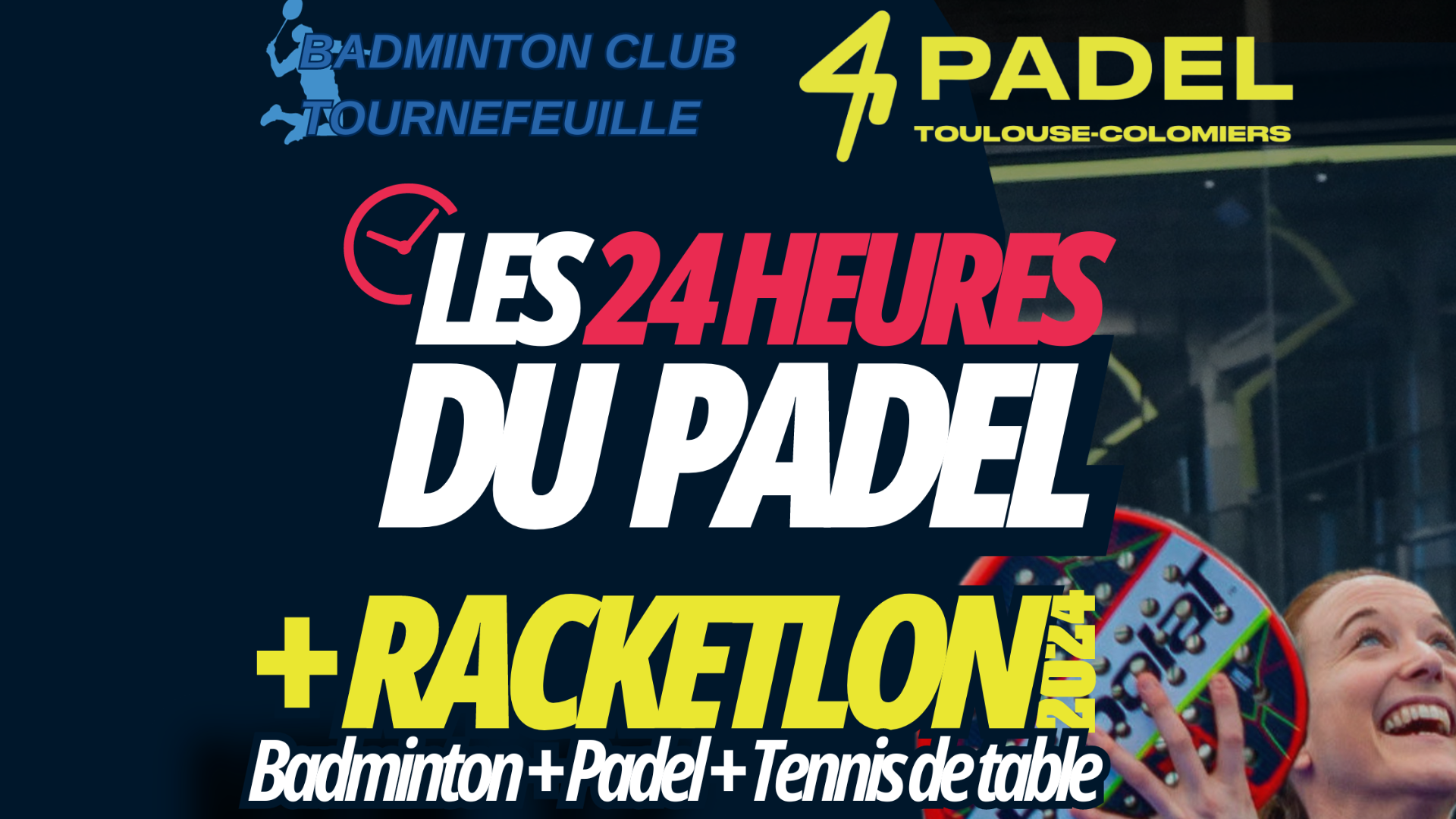 A weekend of sport and solidarity on 4Padel Toulouse Colomiers