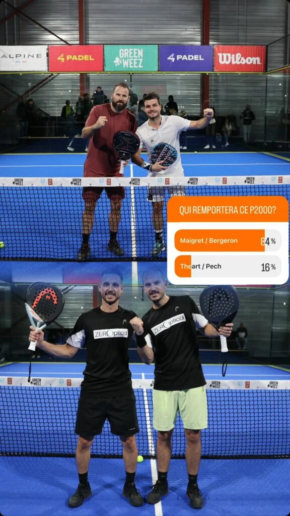SONDAGE FINALE HOMMES | Padel Magazine SONDAGE FINALE HOMMES