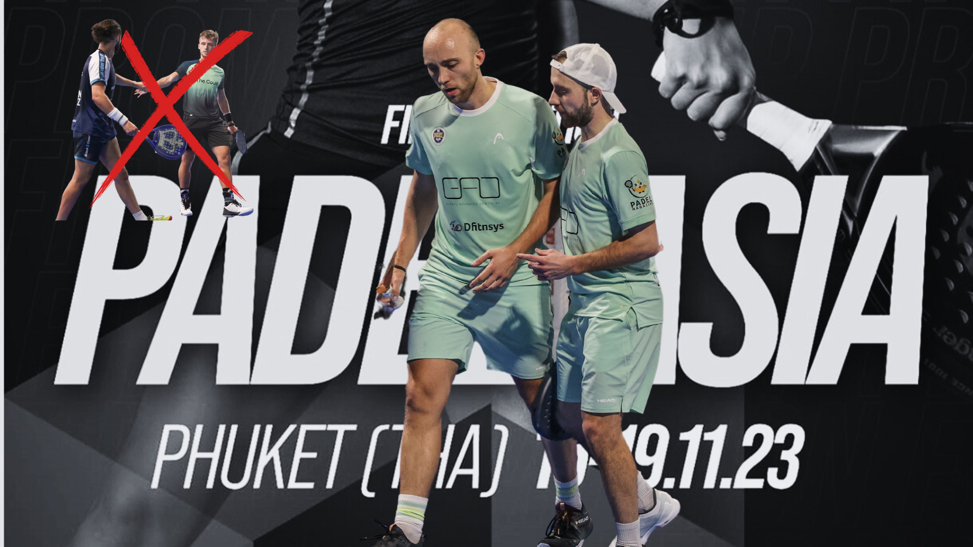 Fip Promotion Padel Asia – Vives and Seurin absent, Vanbauce and De Meyer TS3