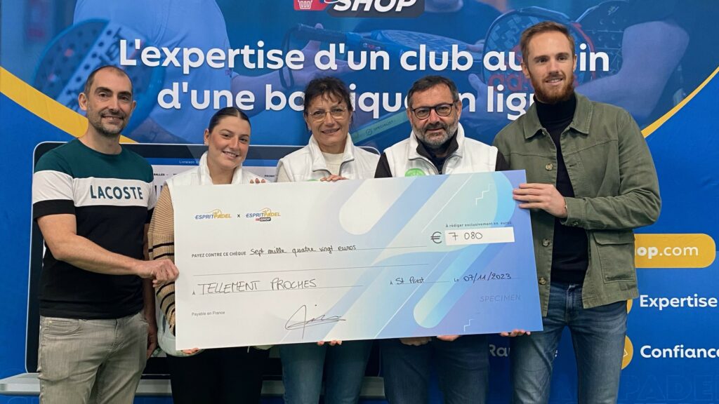 remise chèque Esprit Padel Shop Tellement proche vente aux enchères