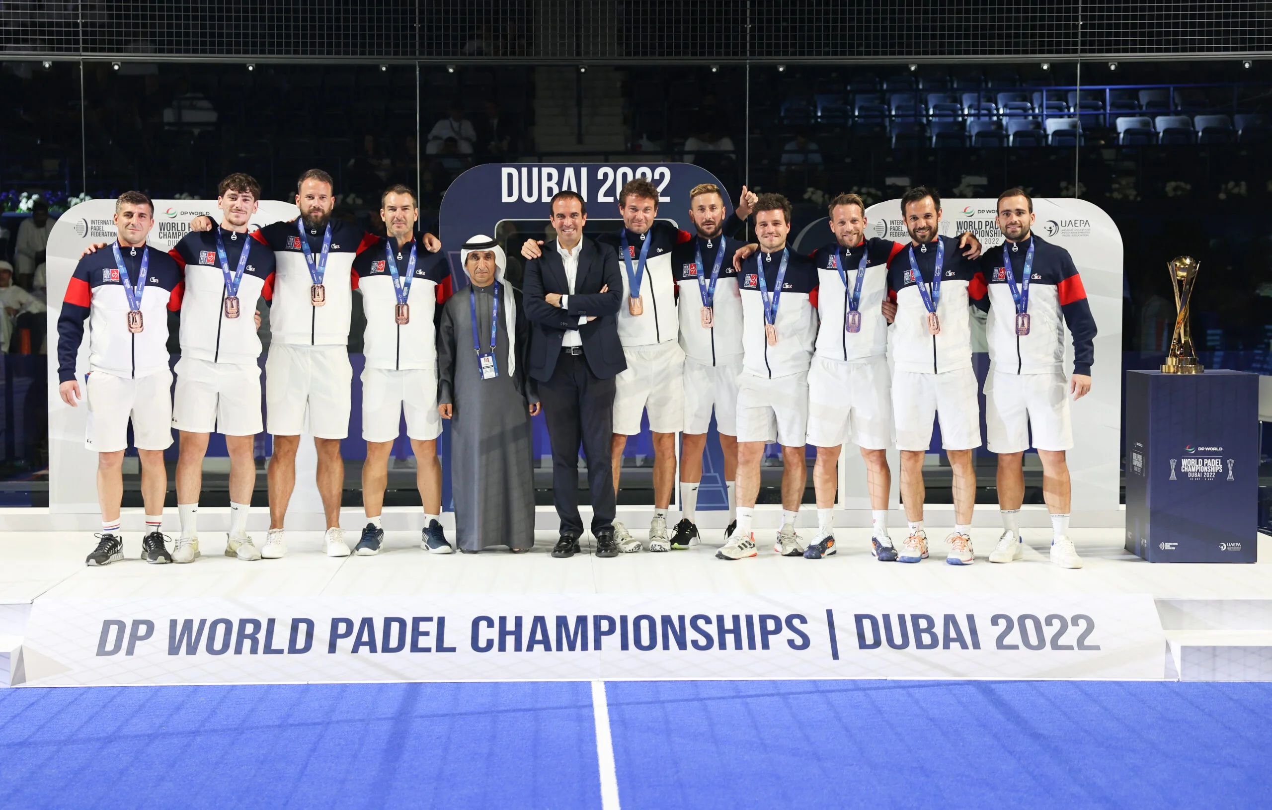 Médaille bronze mondial 2022 france