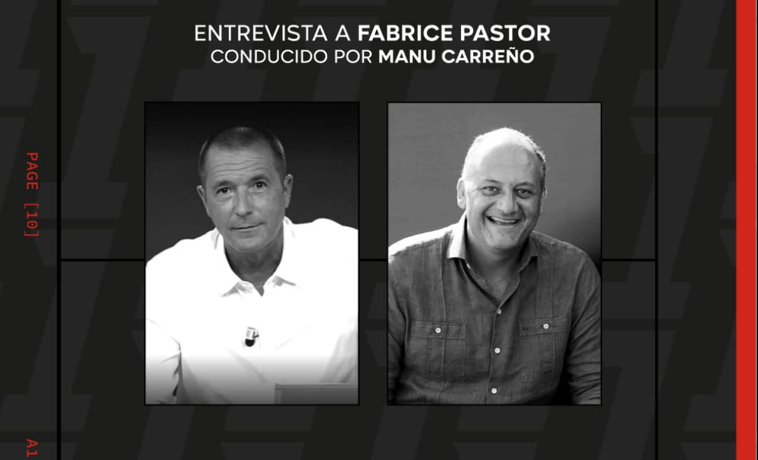 A1 Padel and Mediaset fabrice pastor