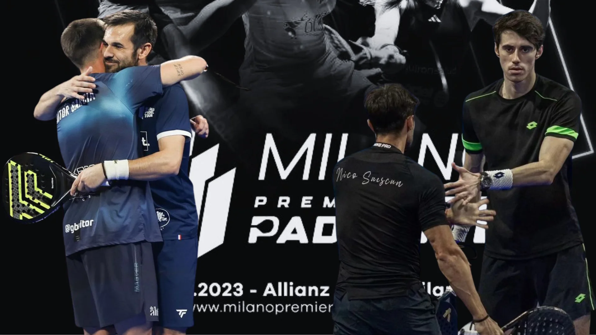 Milano Premier Padel P1: one move to play for Tison / Garcia in the first round