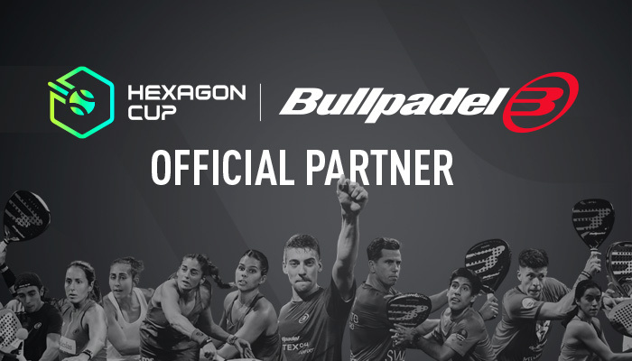 Bullpadel sponsor ufficiale della Hexagon Cup