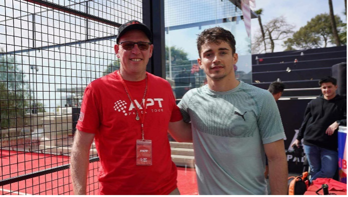 Charles Leclerc and Peter Claeys
