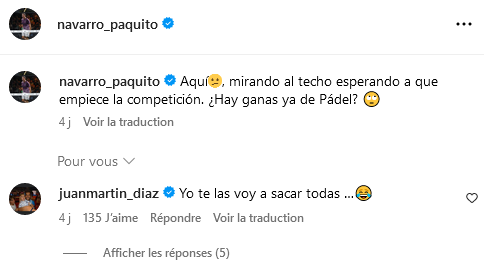 Diaz-Navarro-humour-instagram | Padel Magazine