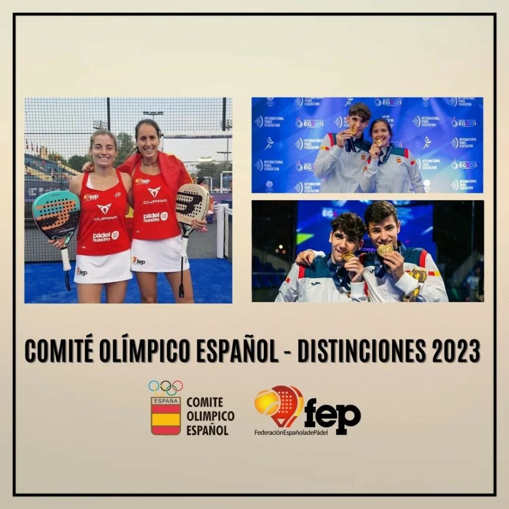 Lauréats comité olympique espagnol