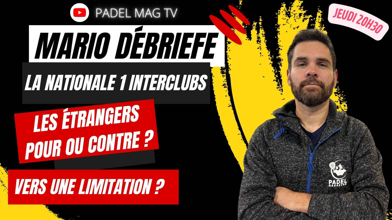 Mario Débriefe interclubs