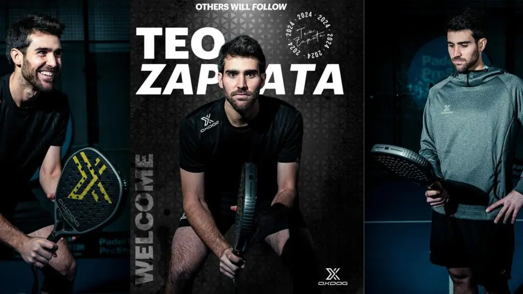 Oxdog Teo Zapata underskriver | Padel Magazine Oxdog Teo Zapata signer