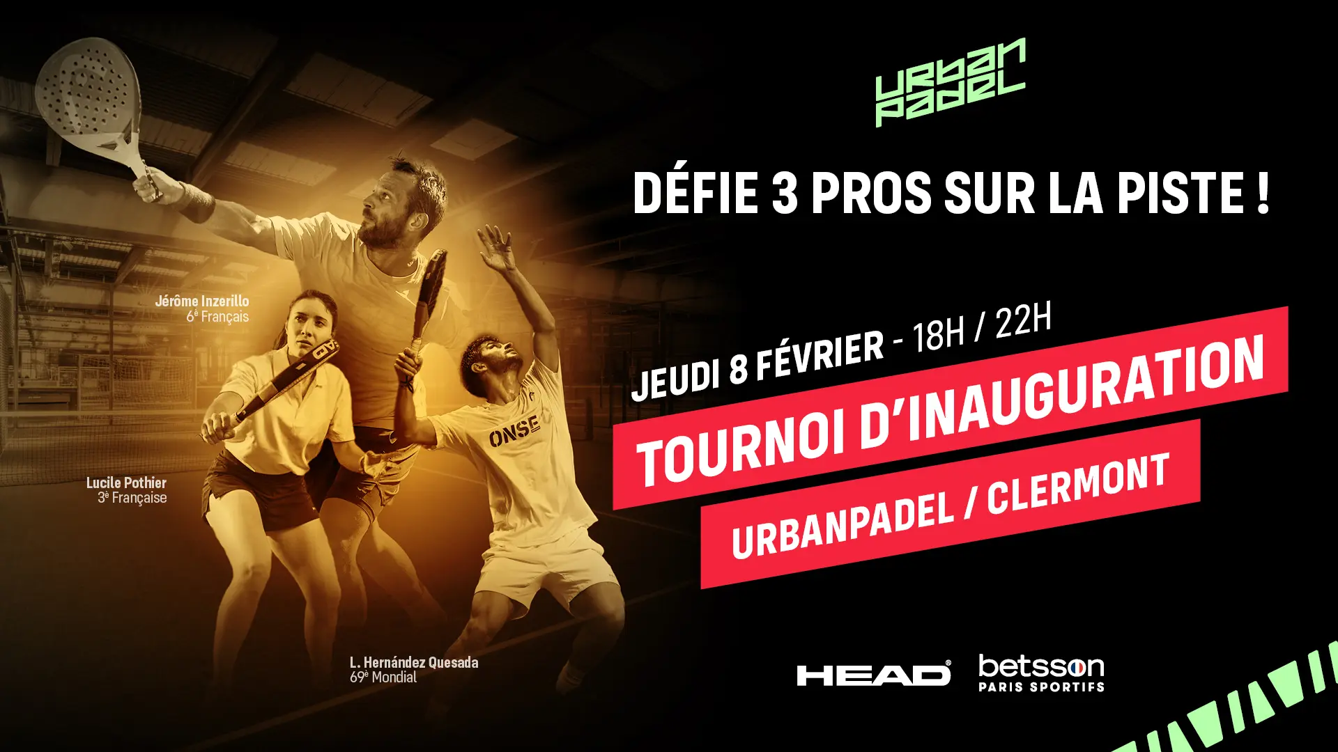 URBANPADEL clermont exhibition | Padel Magazine URBANPADEL clermont exhibition