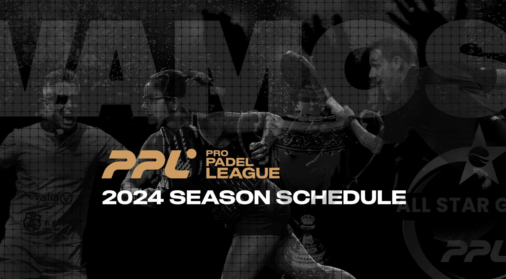 Gráfico del calendario de la temporada 2024 PPL USA