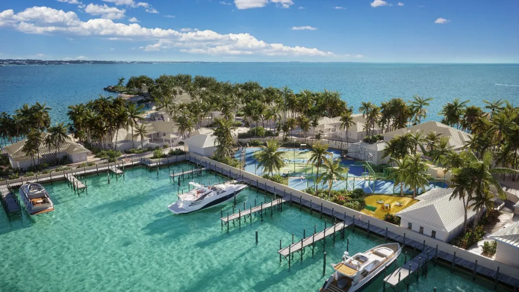 Uma ilha nas Bahamas e padel : você só precisa de… 68 milhões!