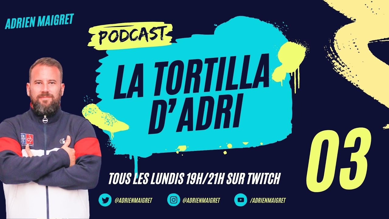 Tortilha de Adri: o podcast 100% padel por Adrien Maigret