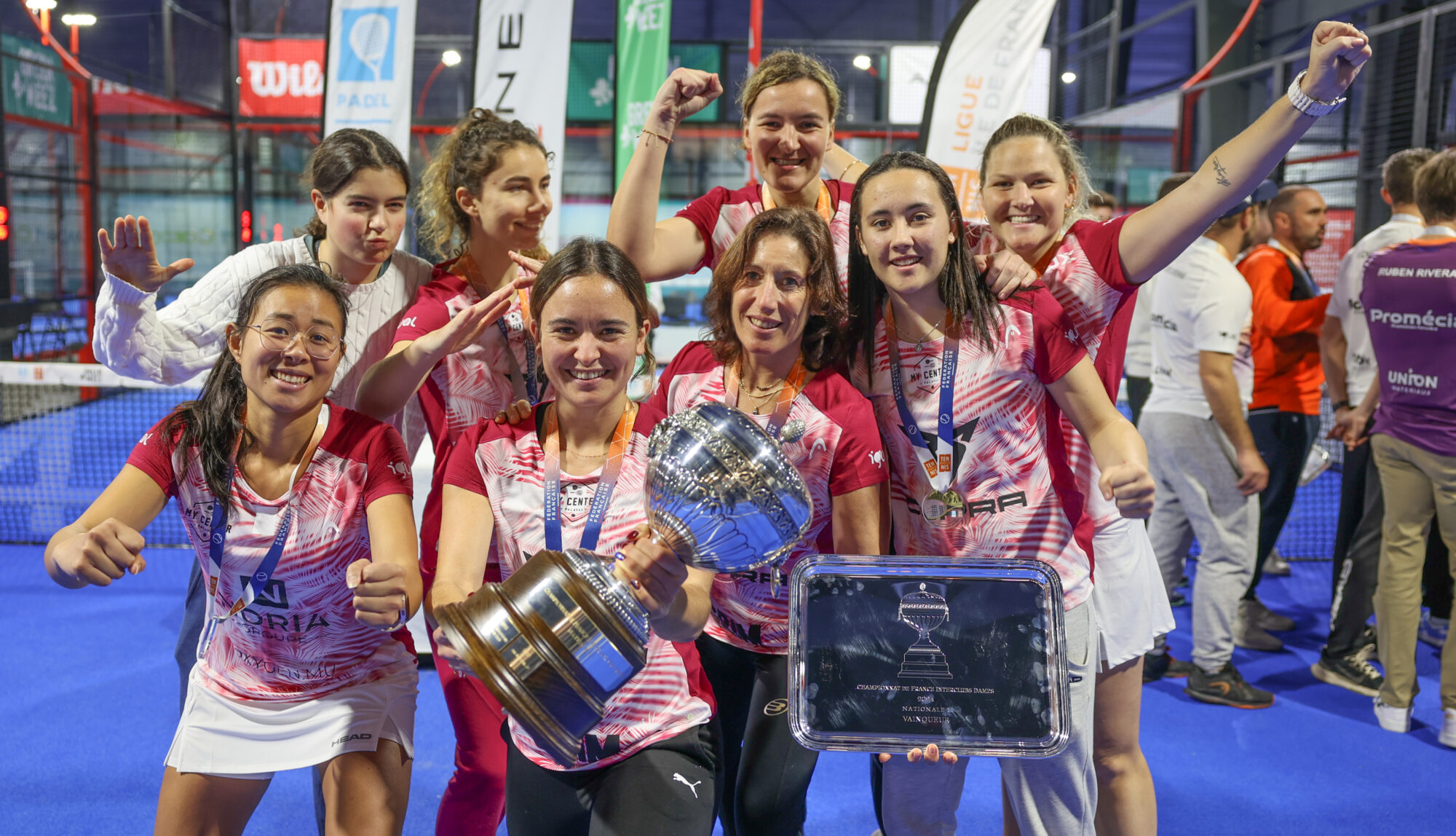 The Palavas players are champions of France!