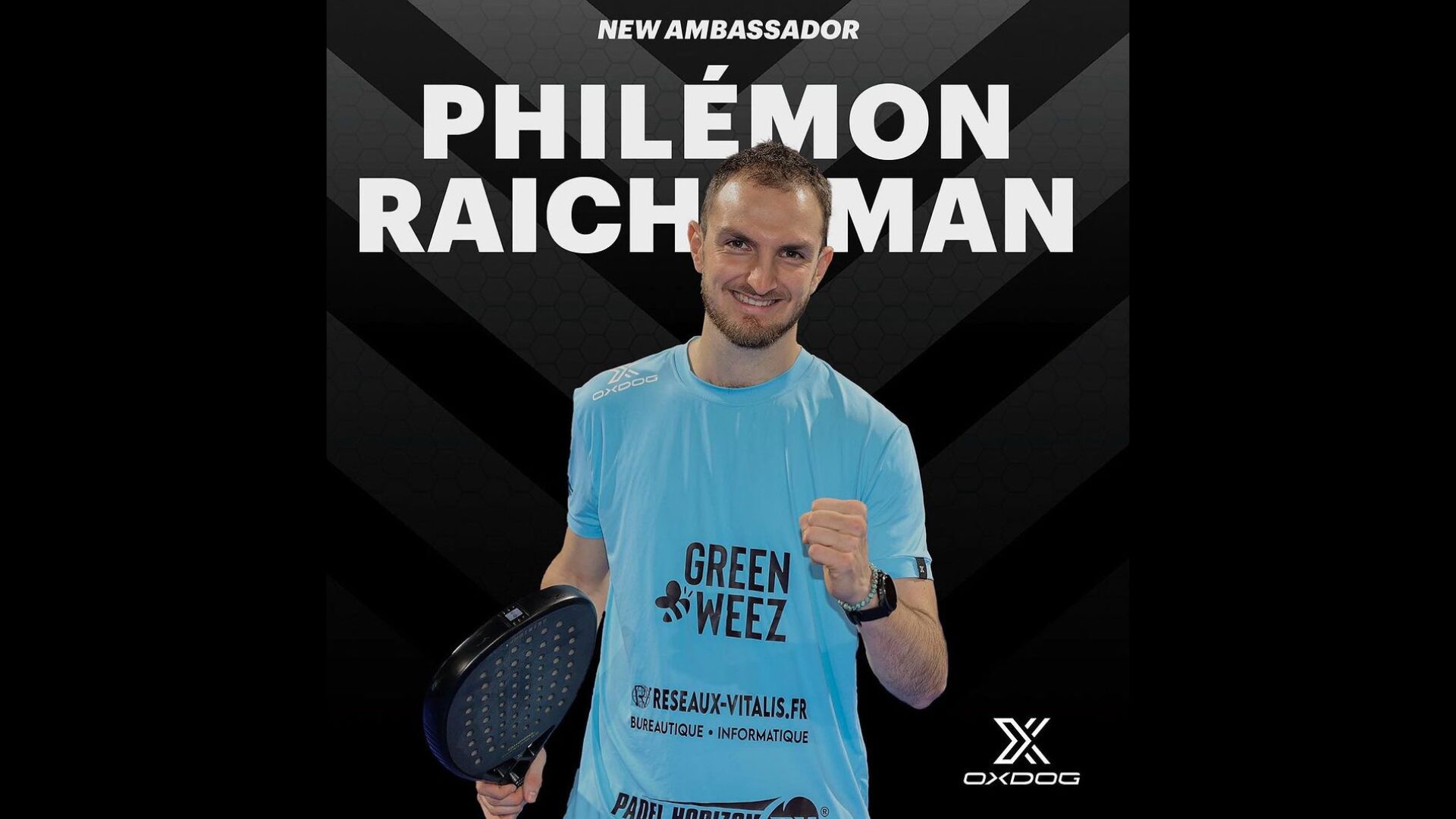 Philémon Raichman se junta à equipe Oxdog