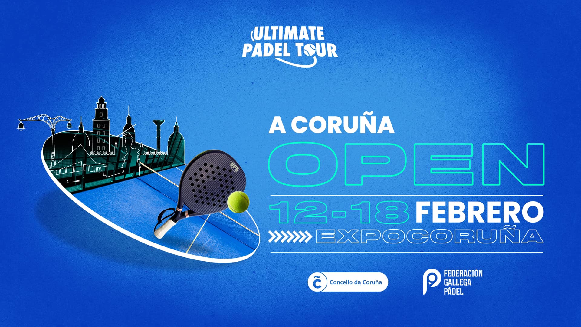 perimmäinen Padel Tour Galicia 2024 Corunassa
