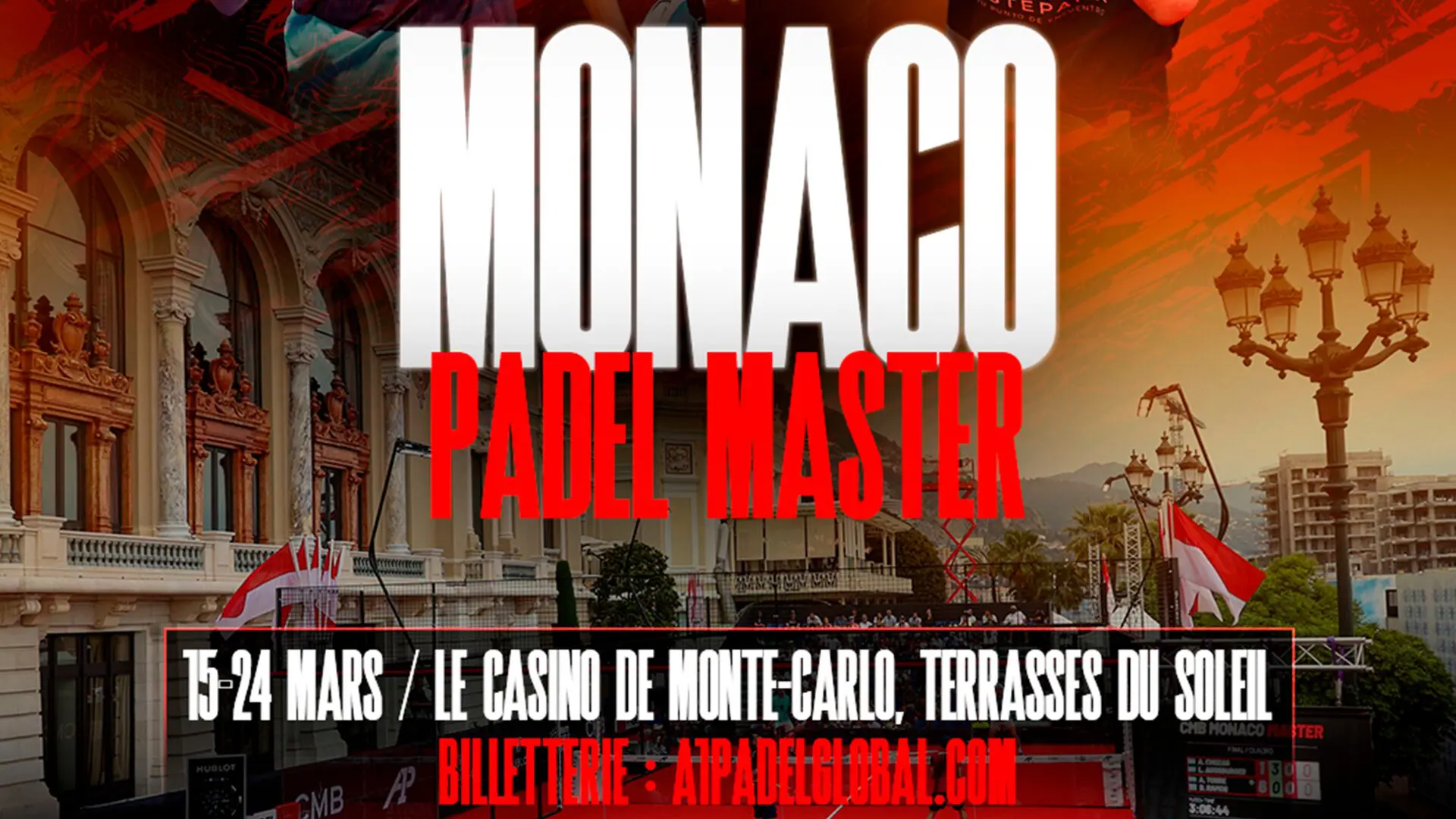 A1 Padel – Start of the Monaco Master this Friday!