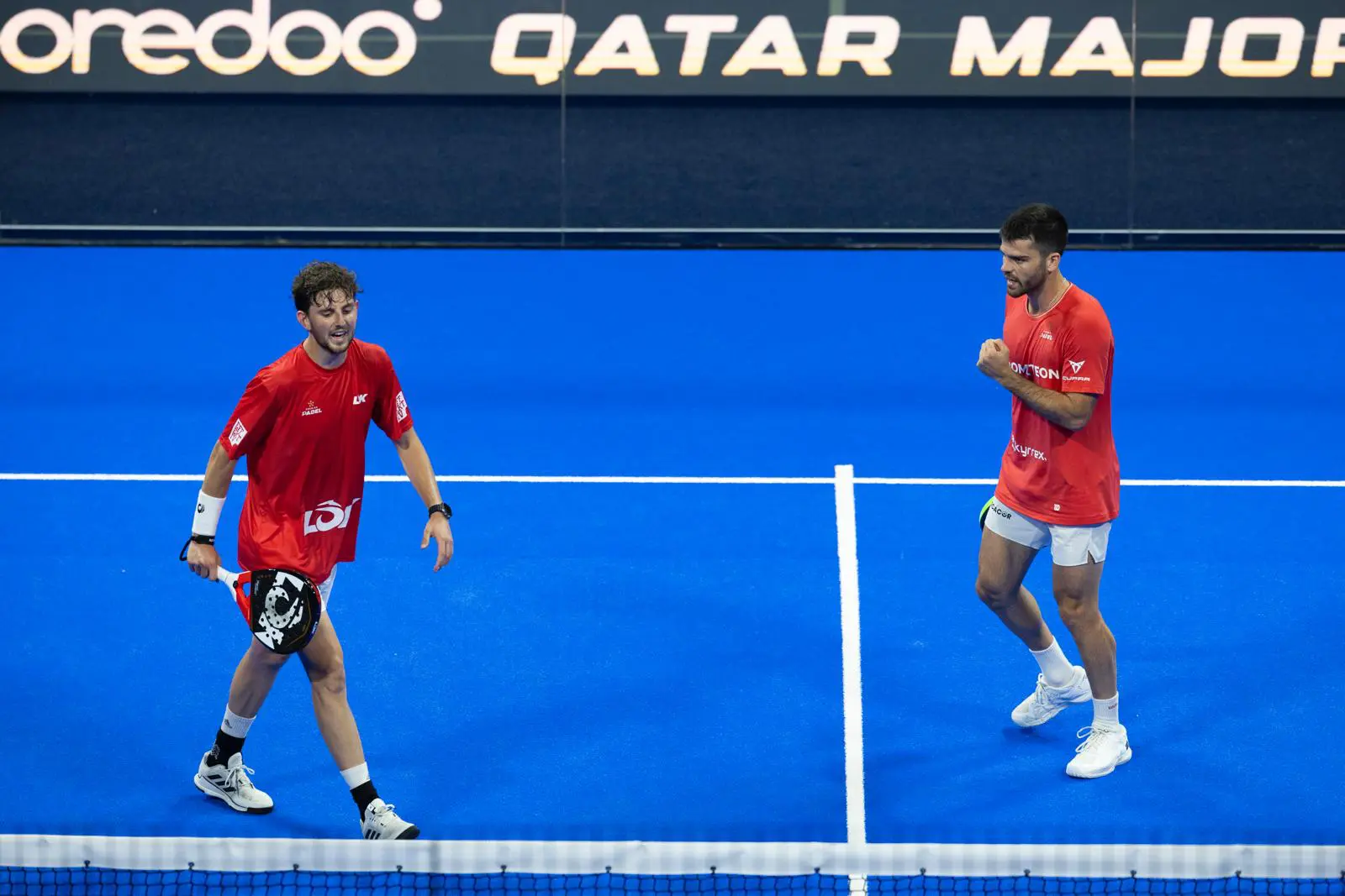 Major de Qatar: Mike Yanguas y Javi Garrido aplastan a los campeones defensores y llegan a la final