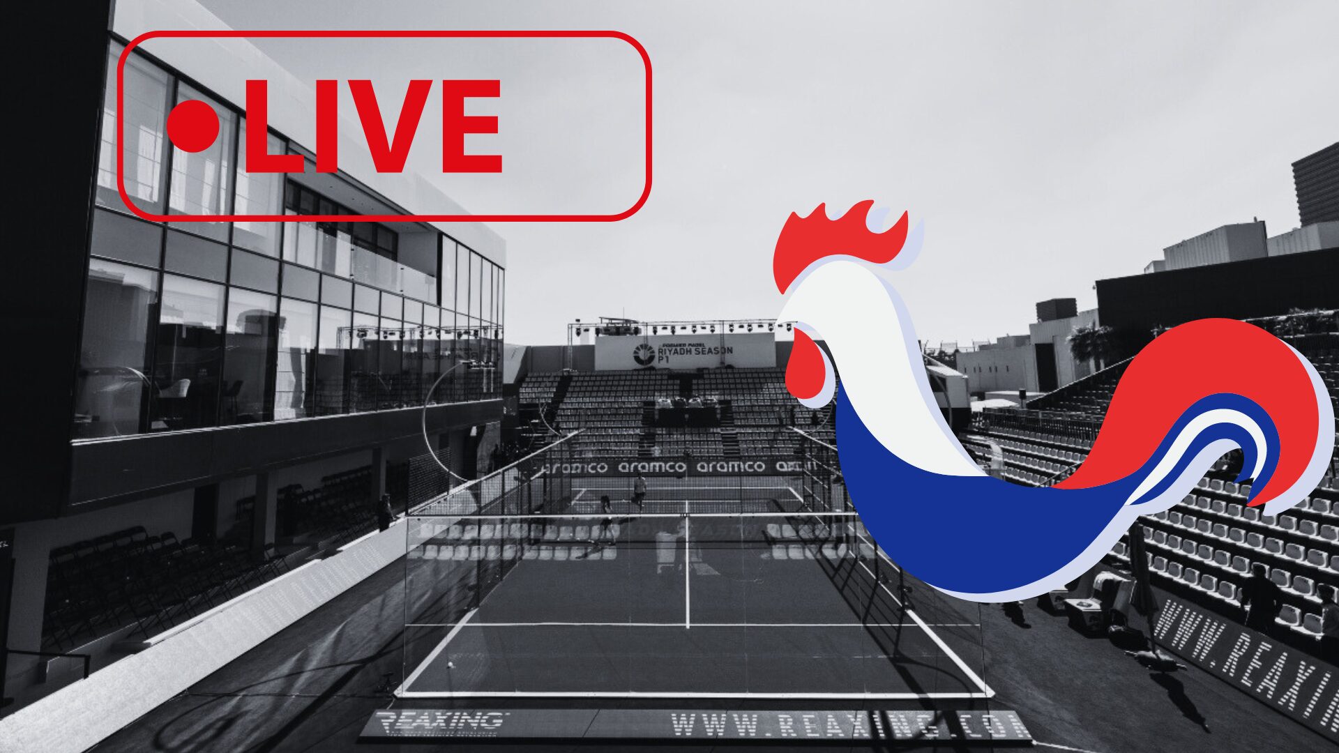 Premier Padel Riyadh P1 – The semi-finals broadcast in France on YouTube!