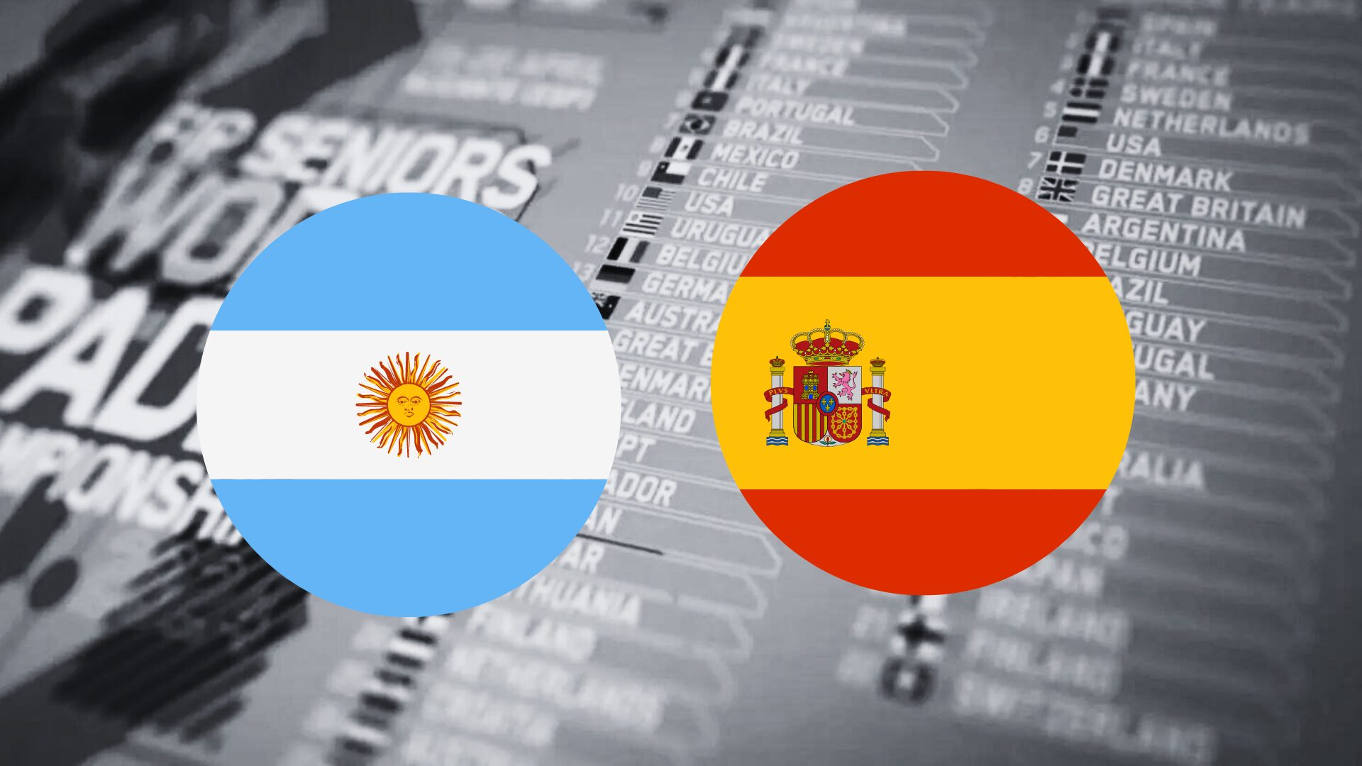 World Seniors + 2024: Spanje en Argentinië met zware actie!