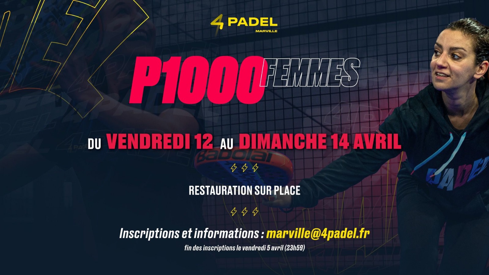 P1000 4Padel Marville'a