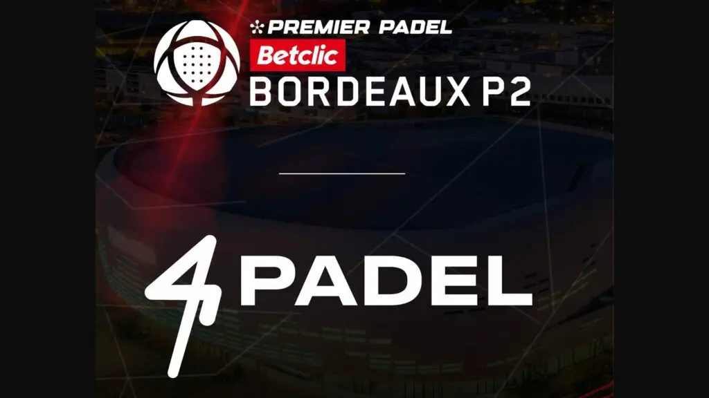 4Padel Bordeaux P2 partnership