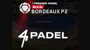 4Padel Bordeaux P2 partenariat