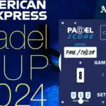 American Express Padel copo Padel Contagem