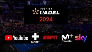 Emissoras ao vivo Premier Padel 2024